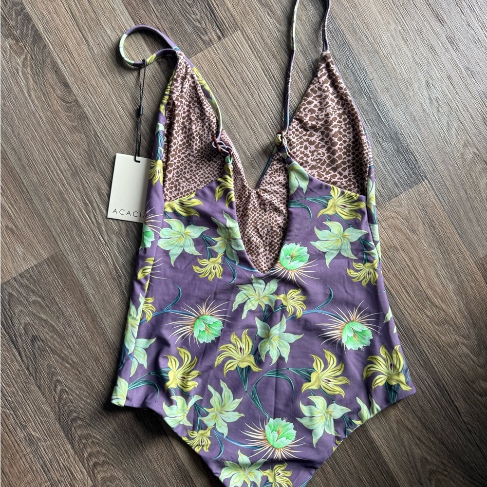 Acacia swimwear Tess full piece in Nia - Picture 2 of 5